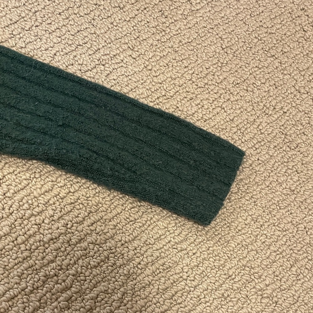 Madewell Women's Forest Green Crew Neck Sweater - Picture 6 of 6